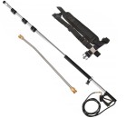 Lanca teleskopowa 5,5 m z pistoletem + pas 