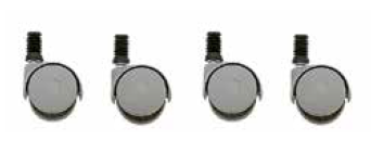 PULEX - ZESTAW 4 KÓŁEK DO WIADRA 22L