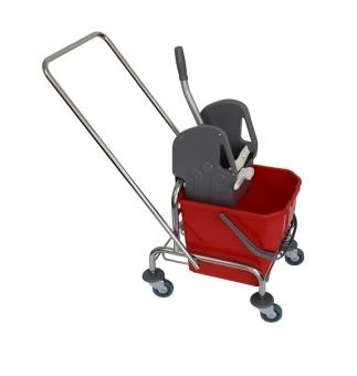 WÓZEK 25 L Z RĄCZKĄ CHROM